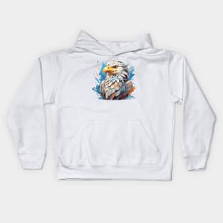 Empowered Eagle: A Symbol of Strength and Freedom Kids Hoodie